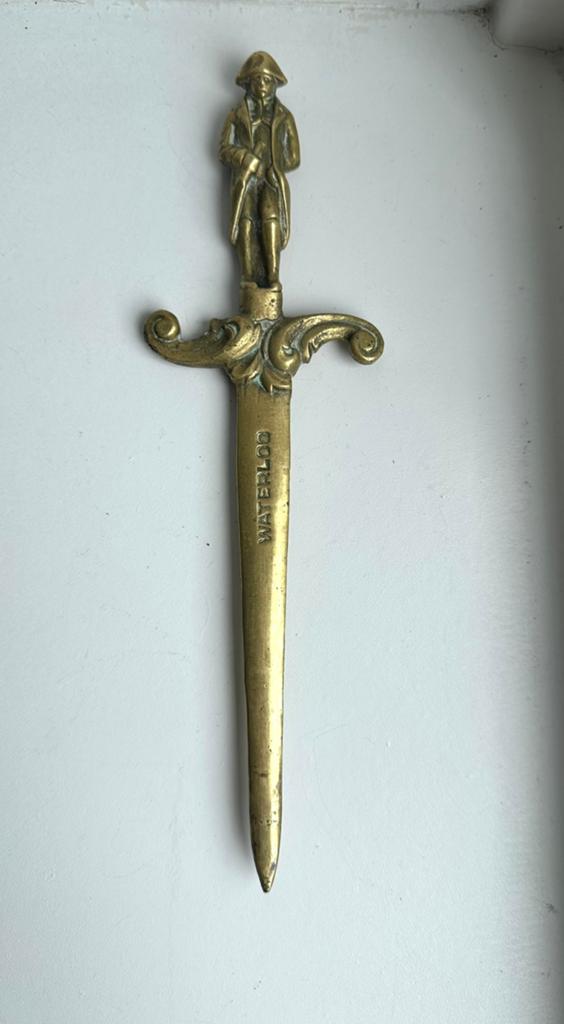 Koperen BRIEVEN OPENER, Ophalen of Verzenden