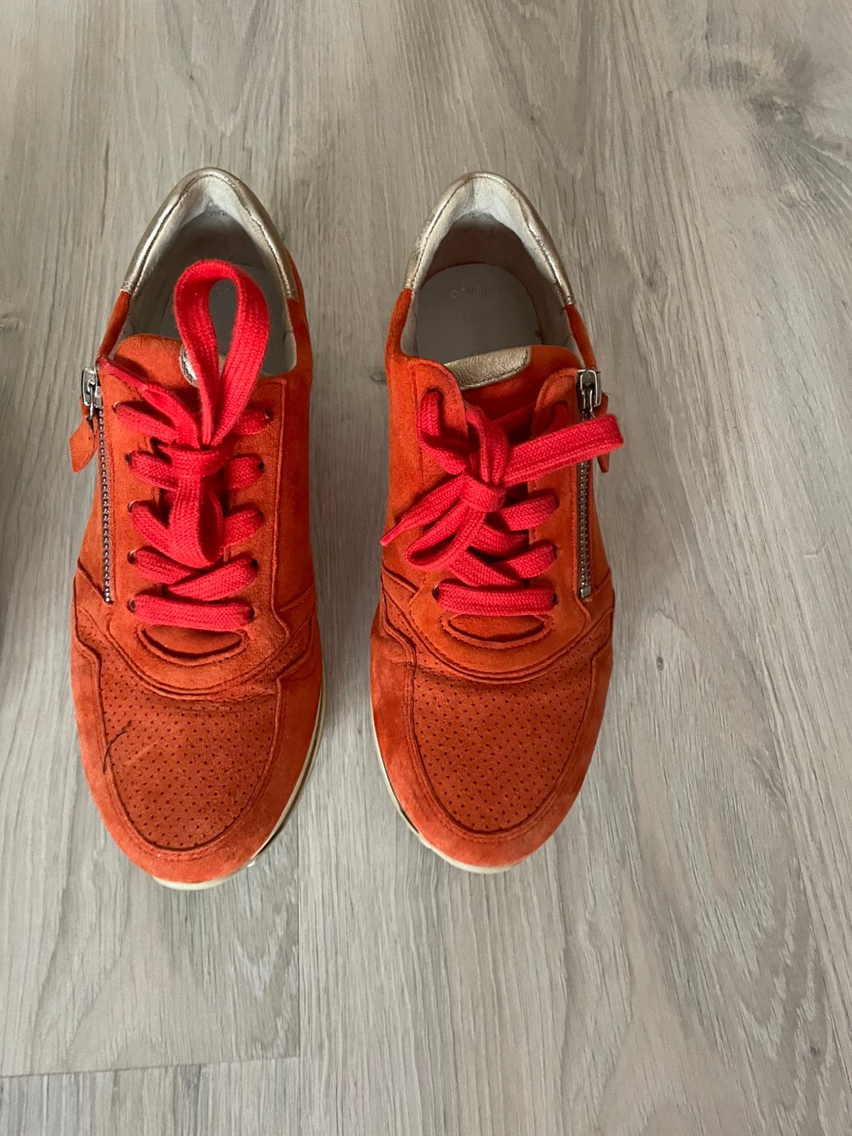 Gabor sneakers zgan, Kleding | Dames, Ophalen of Verzenden, Zo goed als nieuw, Oranje, Sneakers of Gympen