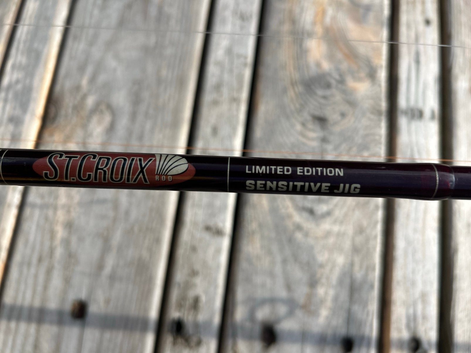 St. Croix sensitive jig limited edition, Watersport en Boten, Ophalen, Zo goed als nieuw, Overige typen