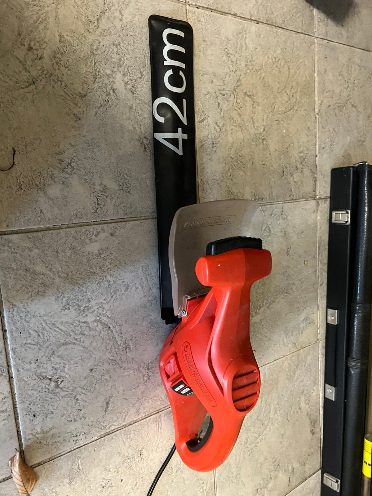 Black&decker heggenschaar met verlengsnoer, Tuin en Terras, Ophalen of Verzenden, Zo goed als nieuw, Elektrisch