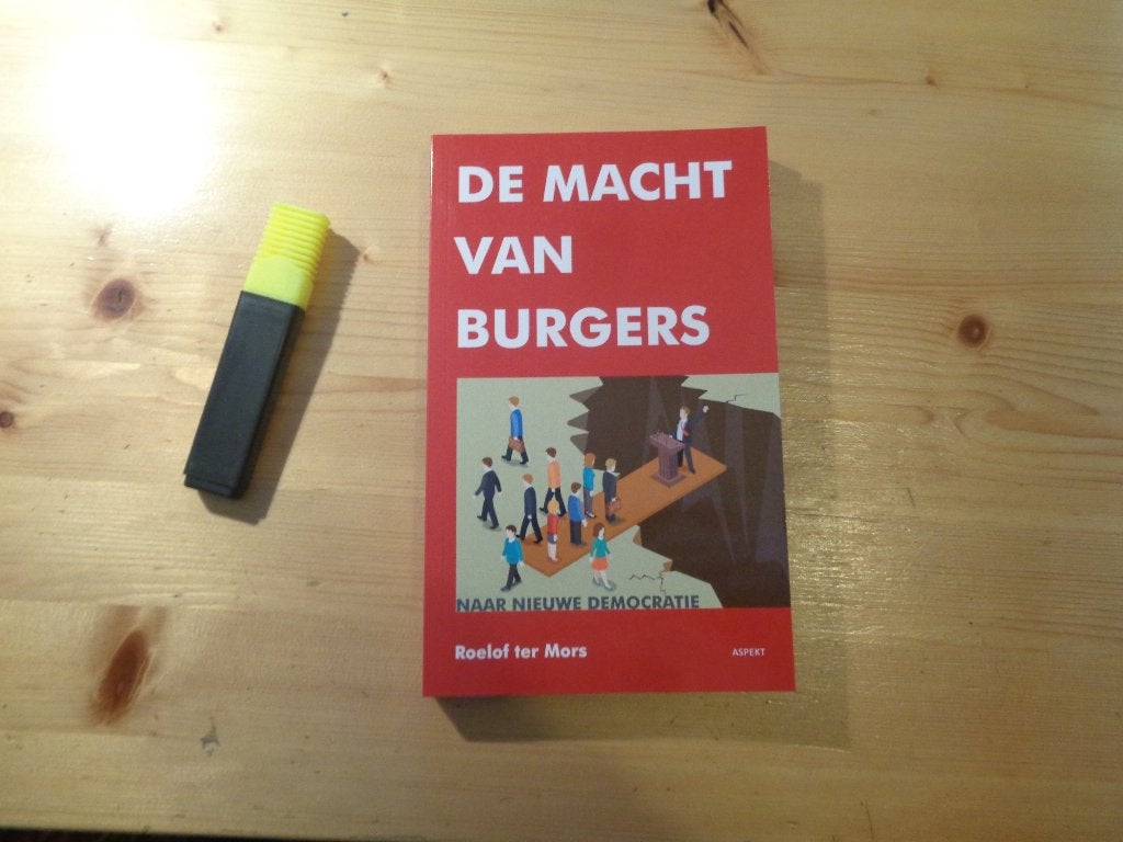 Roelof ter Mors - De macht van burgers, Ophalen, Roelof ter Mors, Maatschappij en Samenleving, Zo goed als nieuw