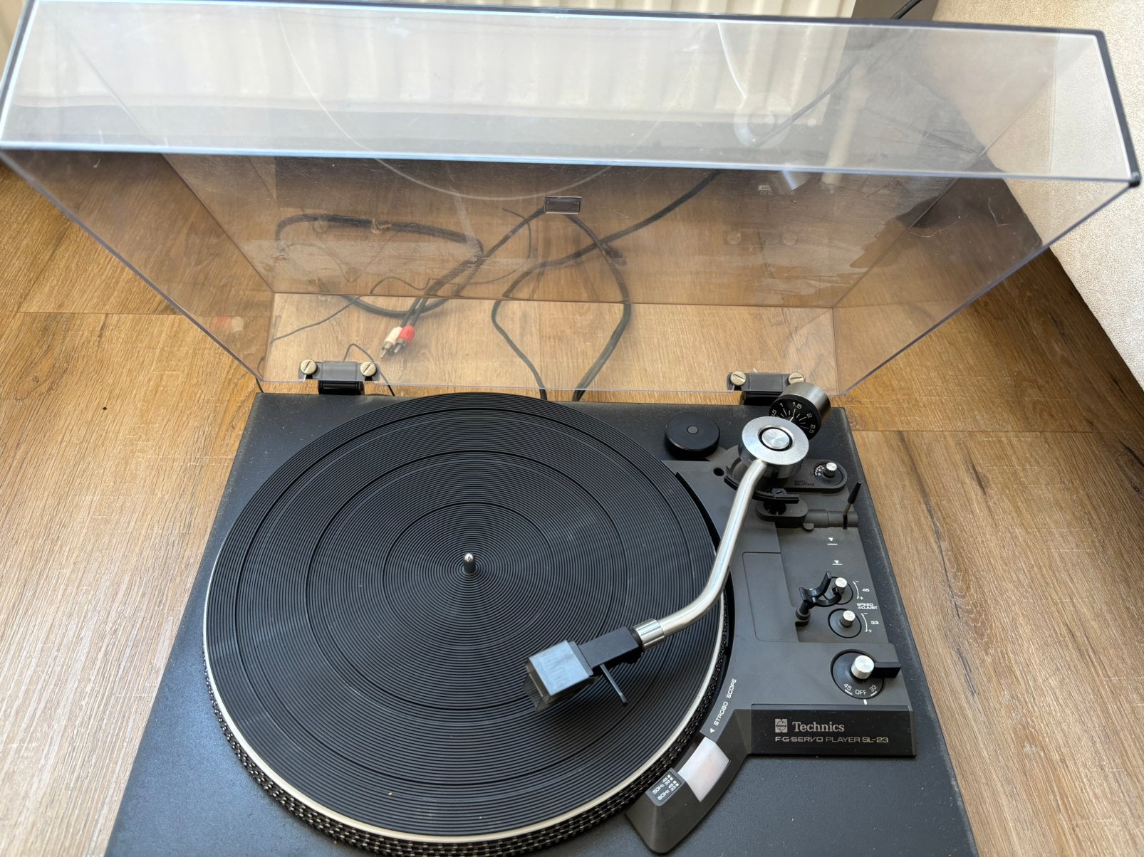 Vintage Technics sl 23 pickup platenspeler, Overige merken, ., Ophalen of Verzenden, Technics