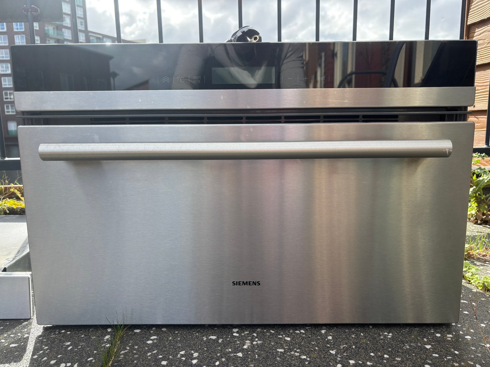 Stoomoven siemens, Ophalen, Minder dan 45 cm, Siemens, Inbouw