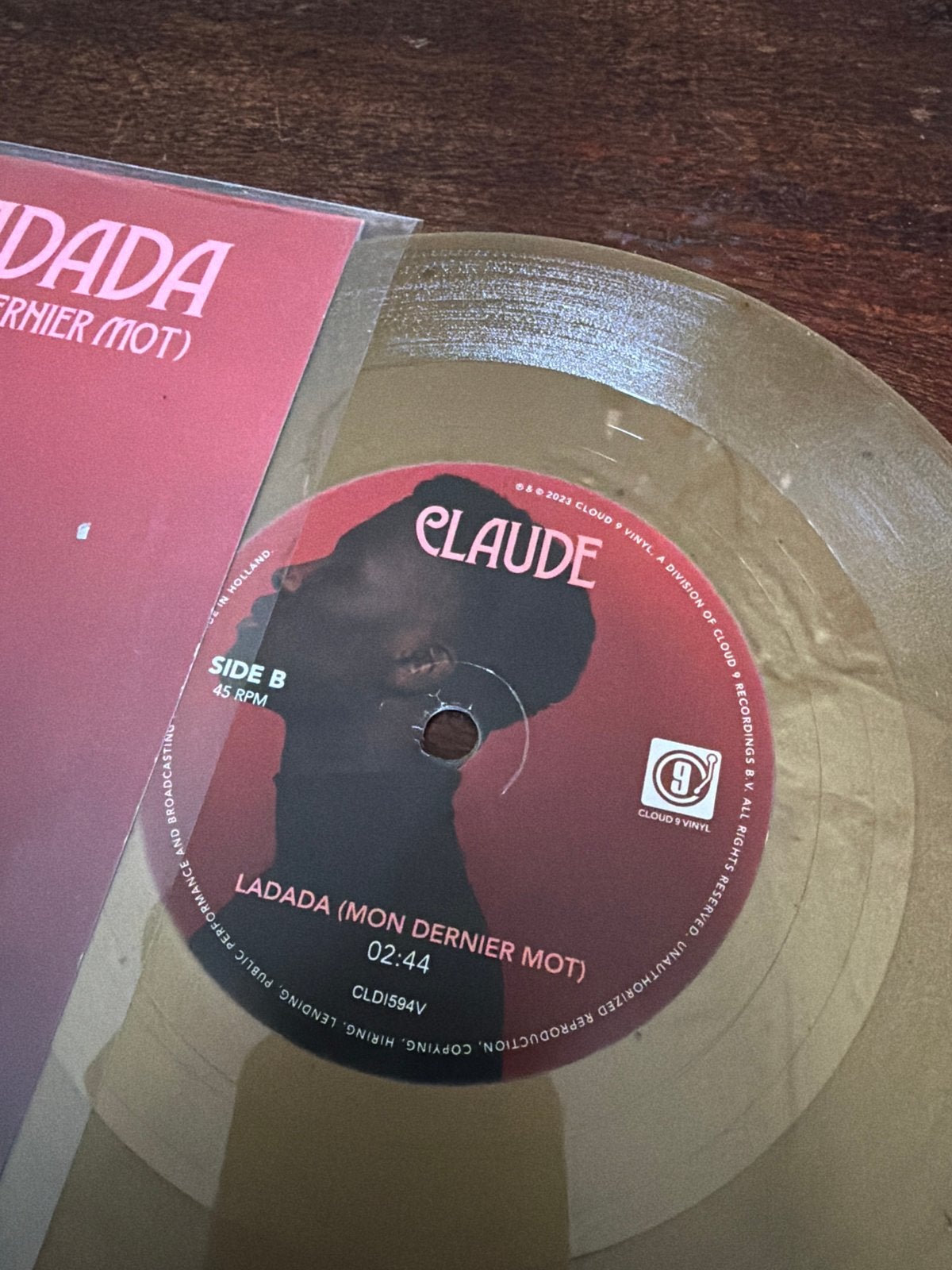 Claude - Layla / Ladada (Mon Dernier Mot) - Single, 7 inch, Single, Ophalen of Verzenden, Zo goed als nieuw