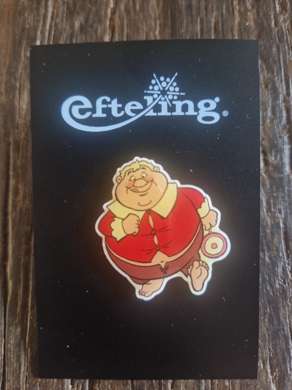 Efteling pin Holle Bolle Gijs P004 compleet op kaartje, Ophalen