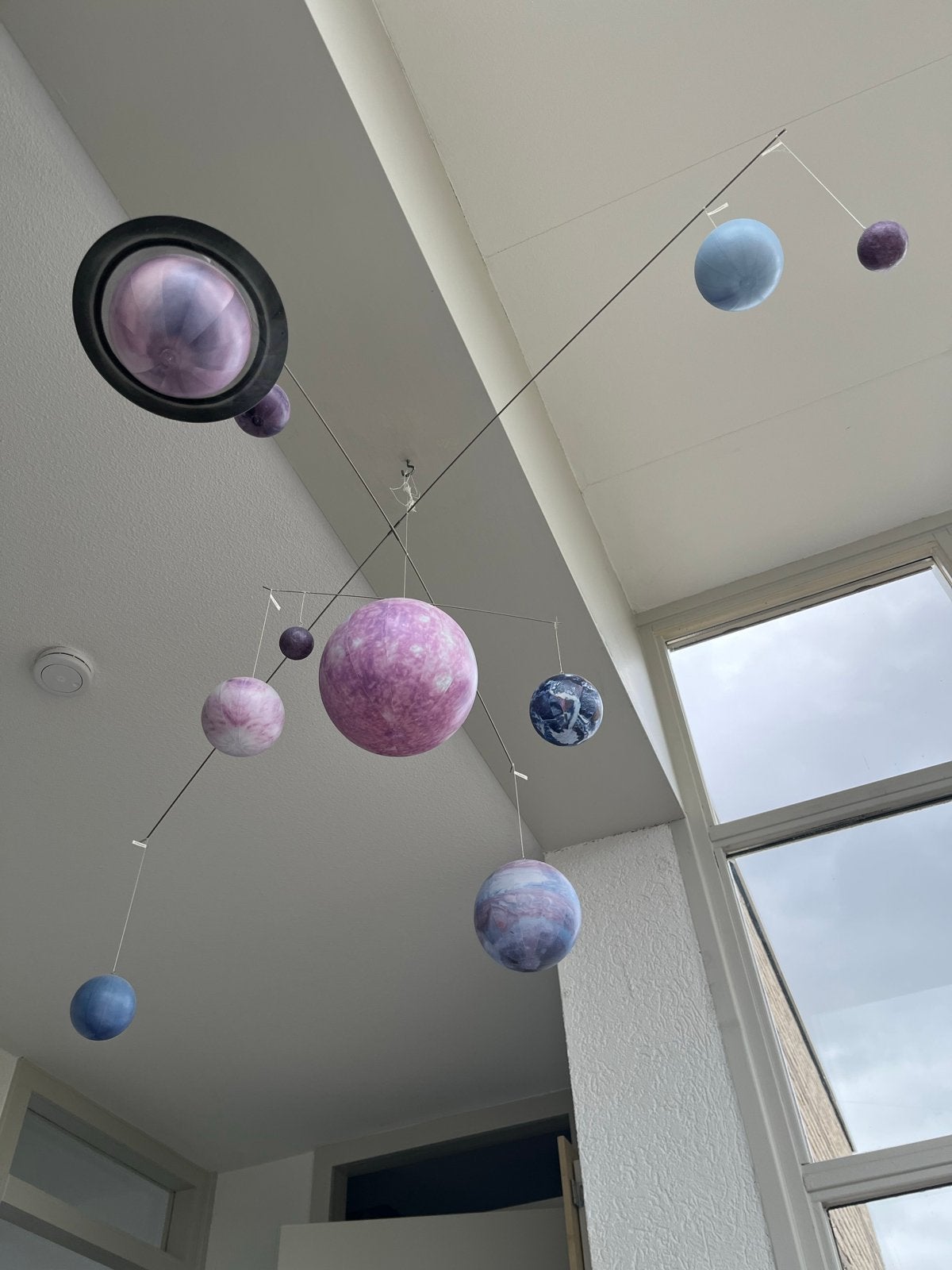 Planeten Mobiel - Decoratieve Hanger voor Kinderkamer/Woonka, Ophalen, Gebruikt, Meerkleurig