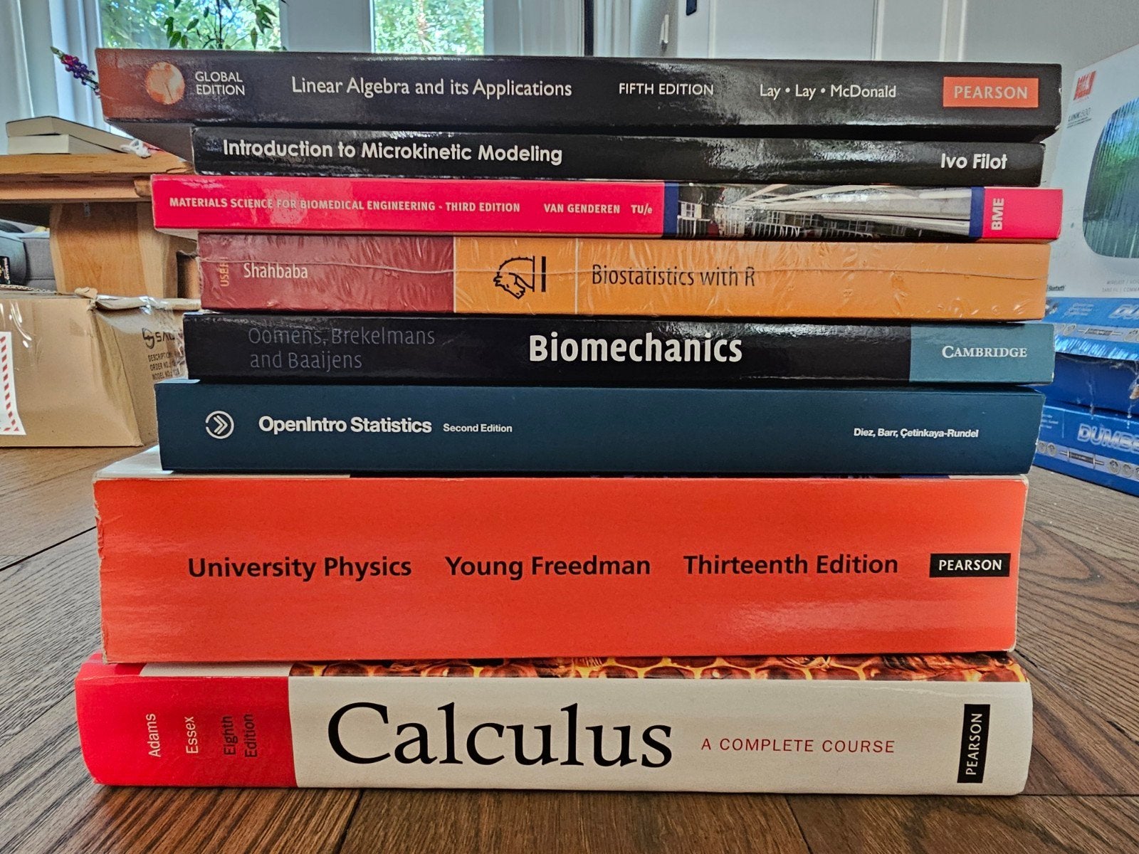 Diverse studieboeken: calculus, biomedische technologie, Boeken, Diverse auteurs, Ophalen of Verzenden, Beta, WO