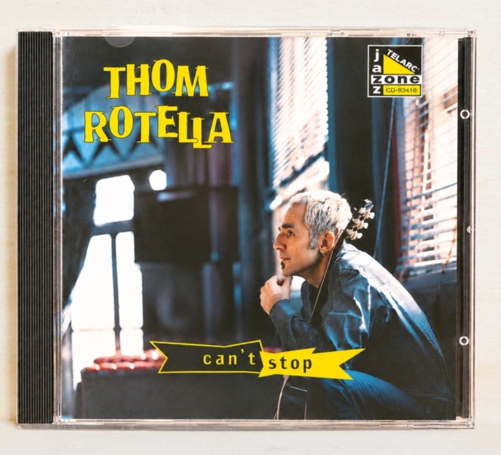Thom Rotella – Can't Stop (CD, 1997, Telarc Jazz Zone), Ophalen of Verzenden, Zo goed als nieuw, Jazz, Album