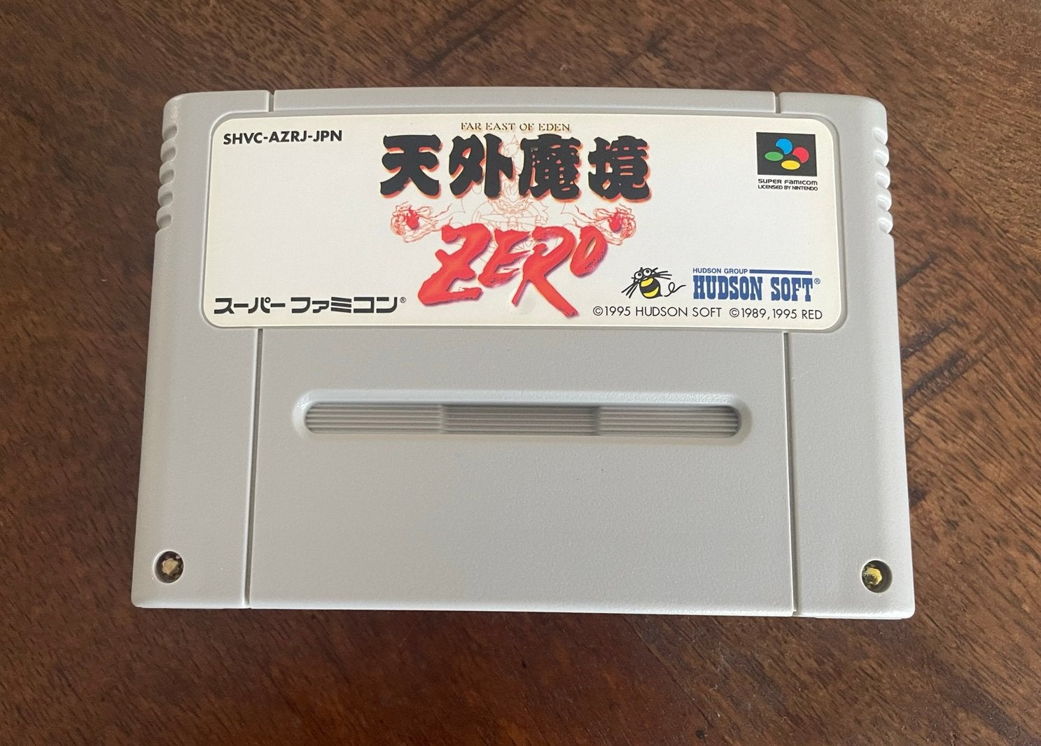 Tengai Makyou Zero SNES Super Nintendo Famicom SFC NTSC, 1 speler, Racen en Vliegen, Ophalen of Verzenden, Zo goed als nieuw
