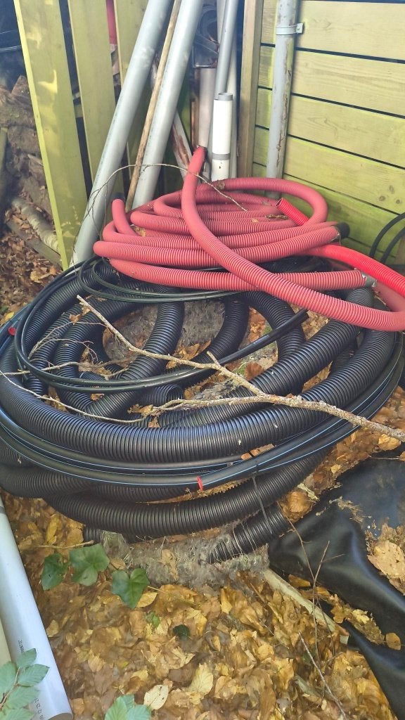 Zwarte mantelbuis en drainagebuis 80mm gratis ophalen!, Ophalen, Zo goed als nieuw, Overige typen