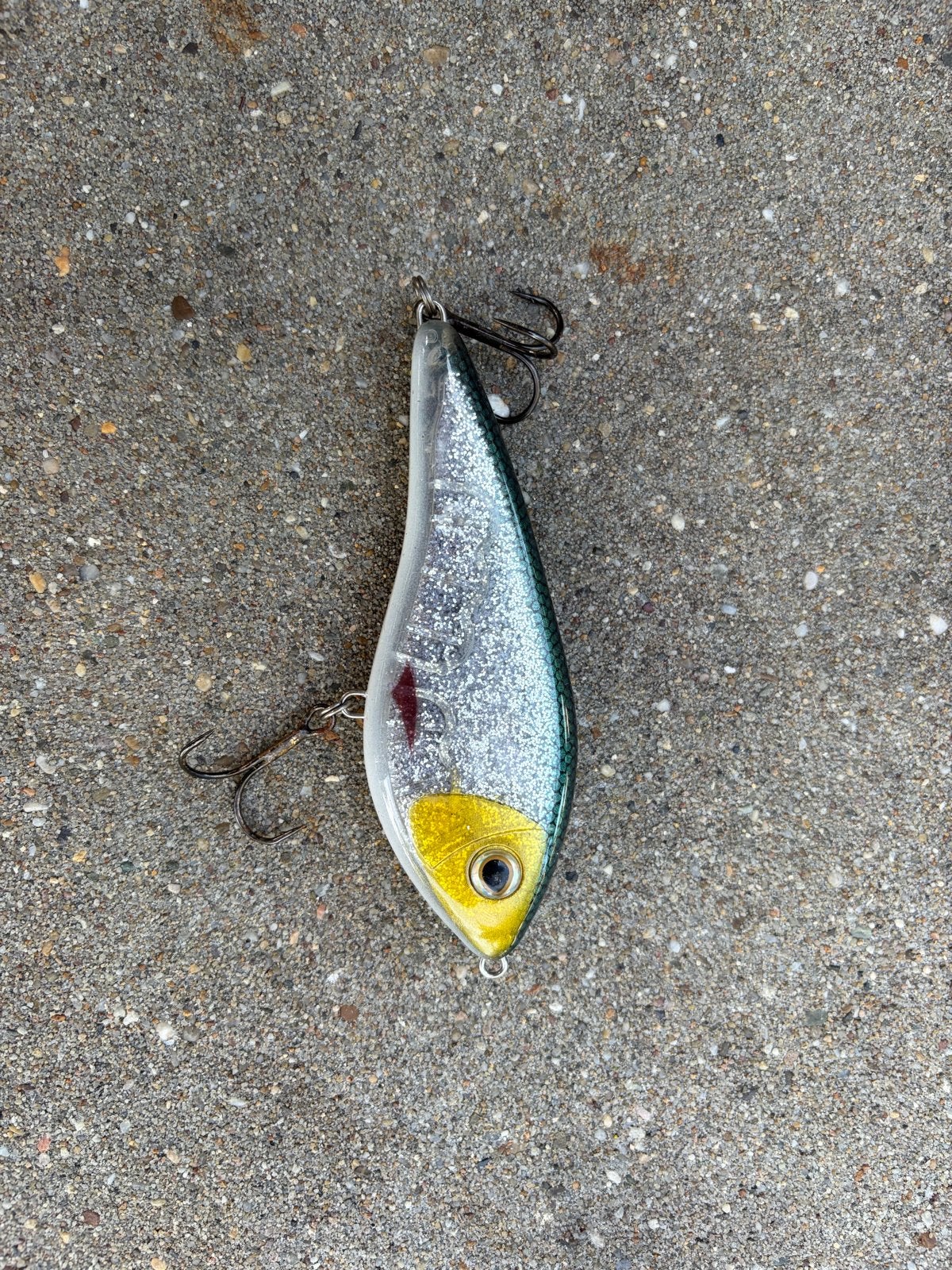 Westin kunstaas jerkbait plug, 58g zinkend, Ophalen, Gebruikt, Kunstaas