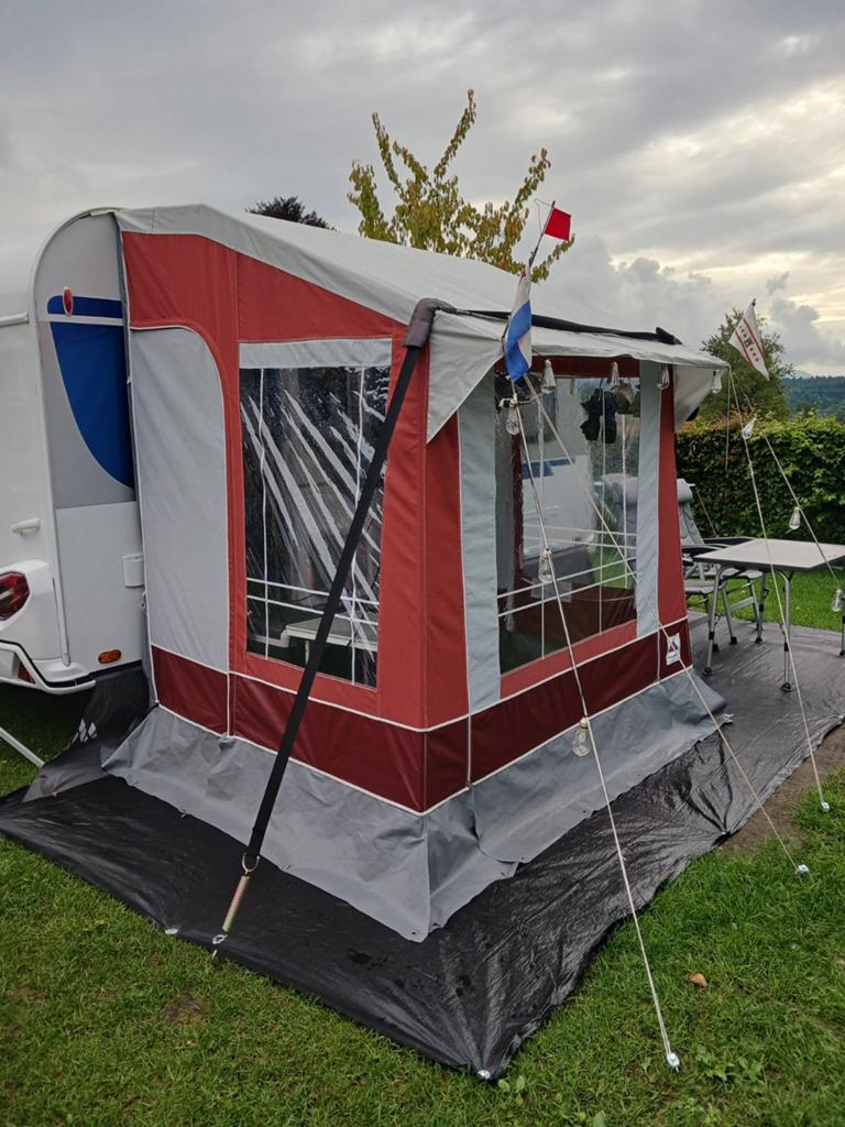 Deeltent, Caravans en Kamperen, Tenten, Gebruikt, Ophalen