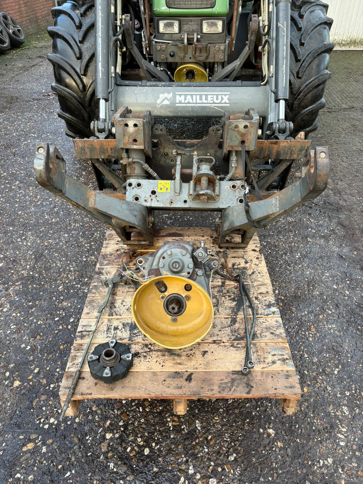 Fendt Fronthef pto 500/300, Zakelijke goederen, Verzenden, Gebruikt, Tot 80 Pk, Fendt