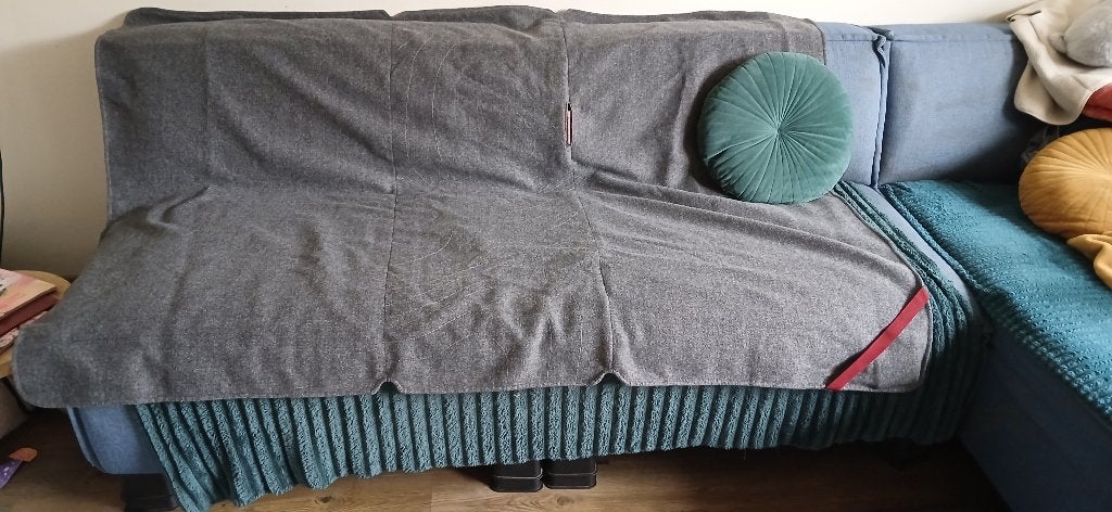 Stoov huge hug deken, Ophalen of Verzenden, Zo goed als nieuw, Overige typen, Grijs