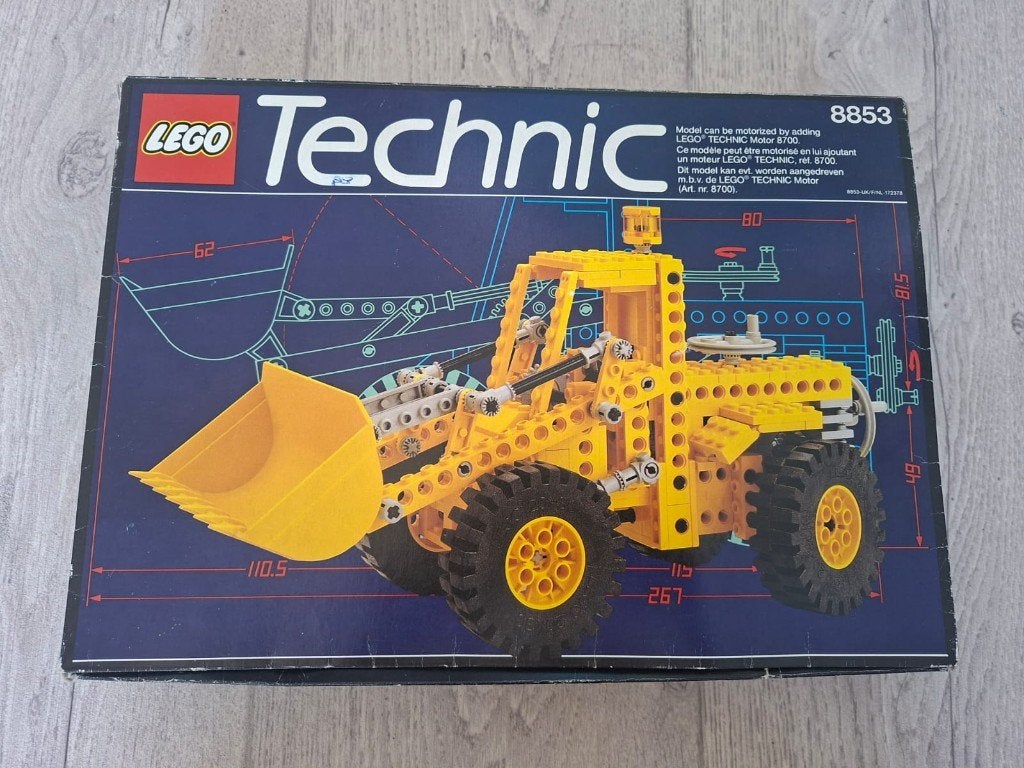 Lego technic shovel 8853, Ophalen of Verzenden, Gebruikt