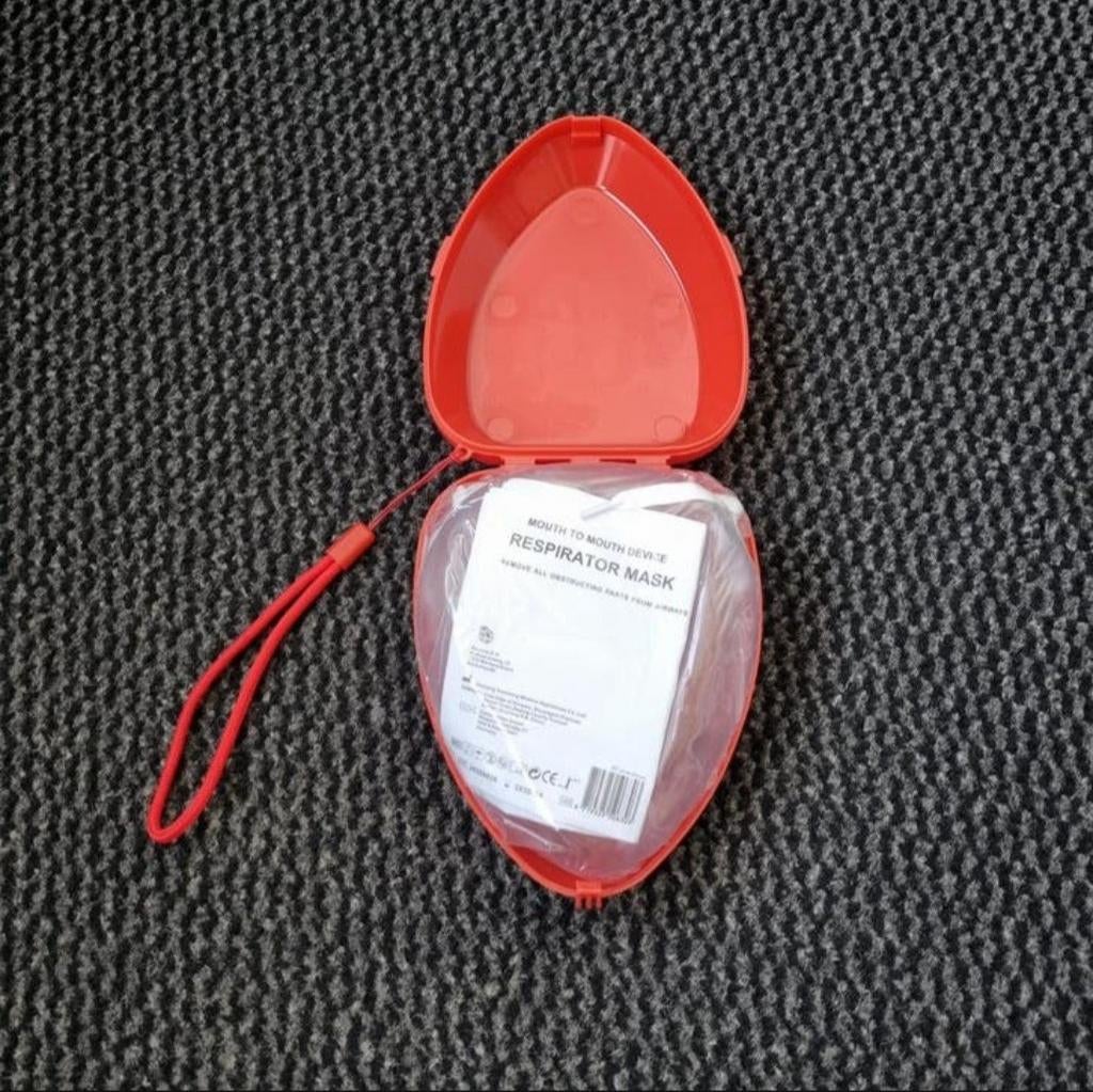 EHBO reanimatie beademingsmasker pocket mask, Diversen, Ophalen of Verzenden, Nieuw