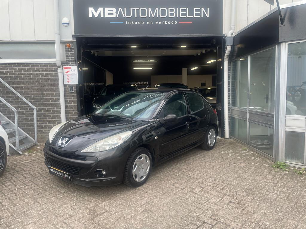 Peugeot 206 + 1.4 XS/zwart/airco/5 Deurs/APk!, Auto's, Voorwielaandrijving, 206+, 31 €/maand, 4 cilinders