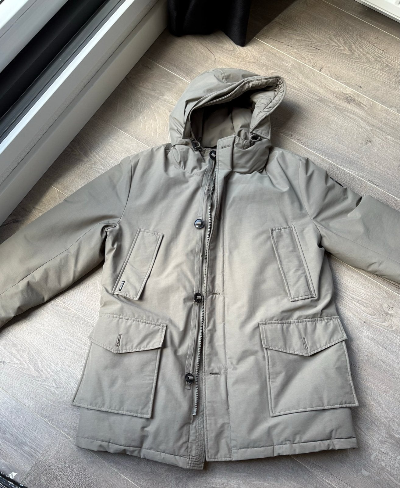 Airforce Parka Classic winterjas maat L, Ophalen of Verzenden, Zo goed als nieuw, Beige