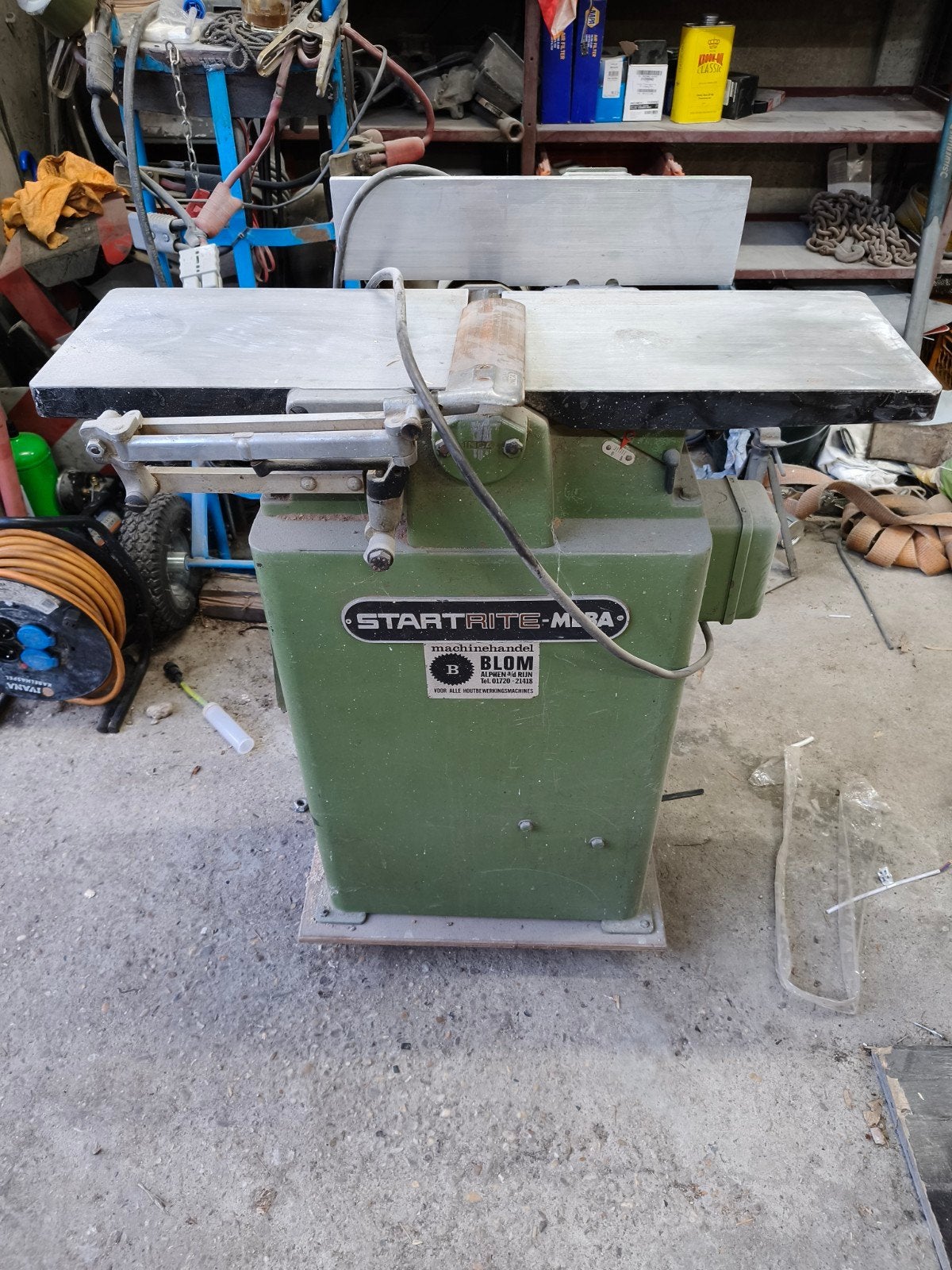 Vlakbank 20cm breed, Doe-het-zelf en Verbouw, Ophalen, Gebruikt