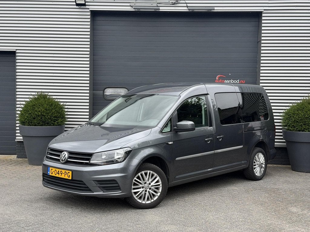Volkswagen Caddy Maxi 2.0 TDI Trendline 5p Rolstoel Vervoer, Auto's, Volkswagen, Stof, Gebruikt, 4 cilinders, Bedrijf