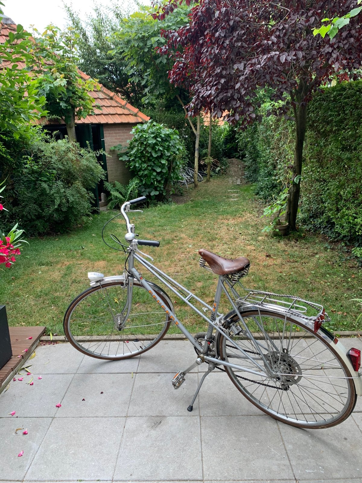Vintage Peugeot Mixte Damesfiets, Ophalen