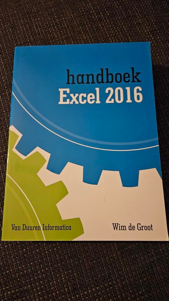 Handboek Excel 2016 - Wim de Groot, Ophalen, Zo goed als nieuw, Software, Wim de Groot