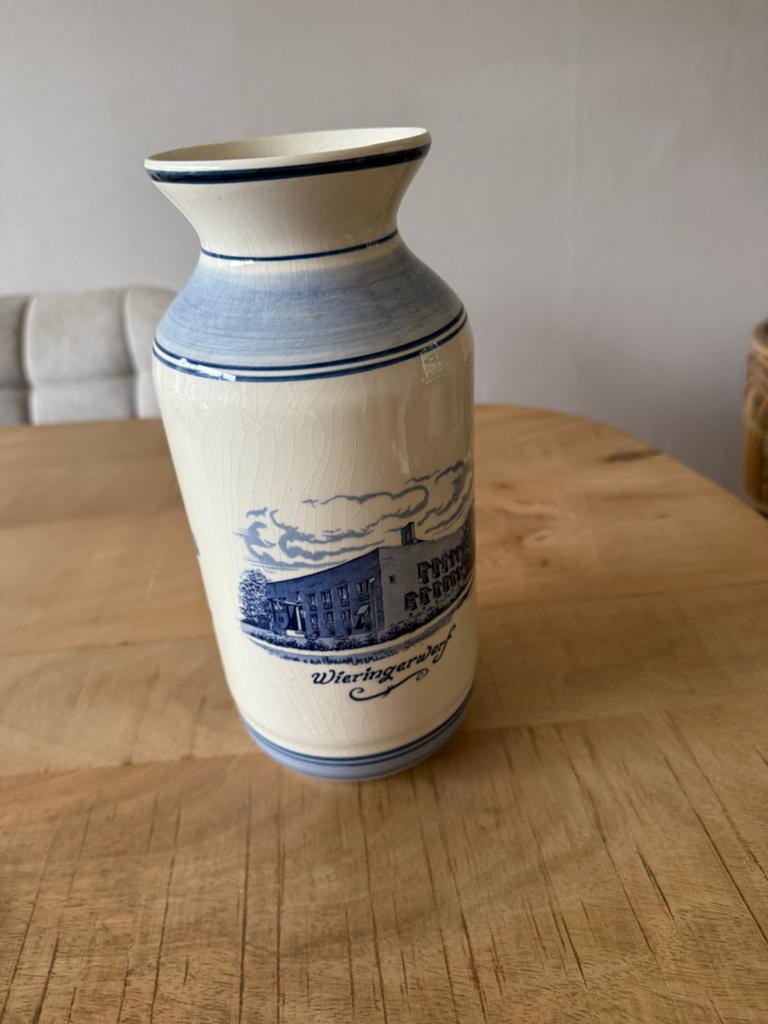 Handgeschilderde souvenir vaas | NKI Gouda, Ophalen