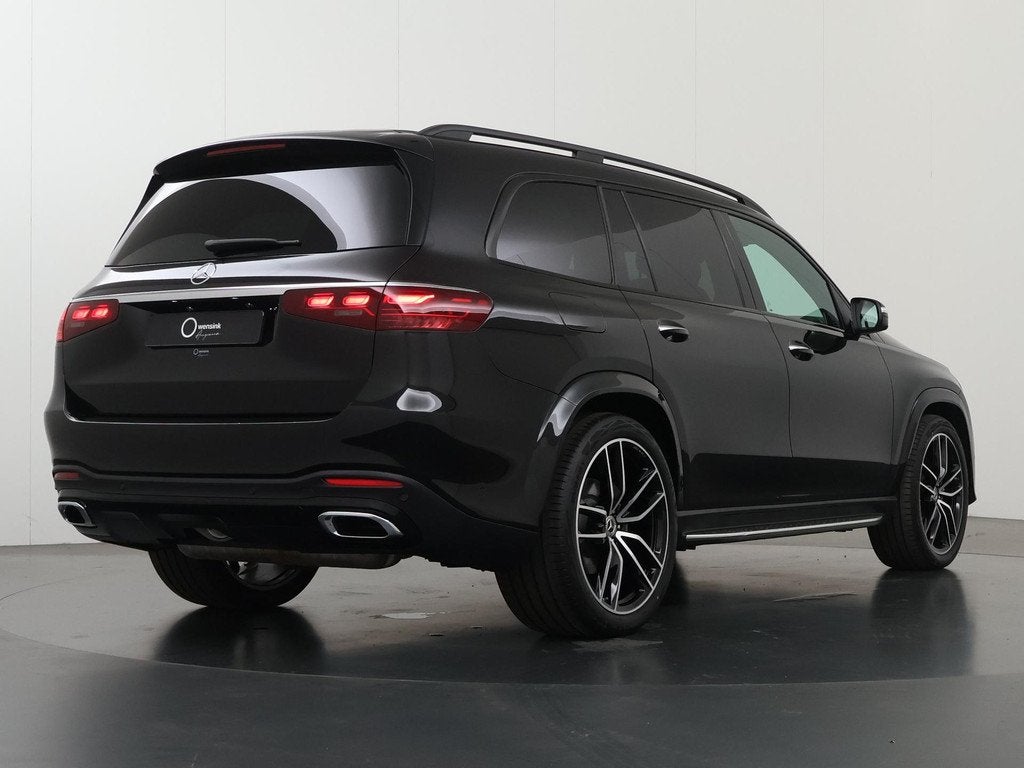 Mercedes-Benz GLS 450 4MATIC AMG Line | Night | Premium plus, Auto's, Mercedes-Benz, Gebruikt, 7 stoelen, Zwart, Bedrijf