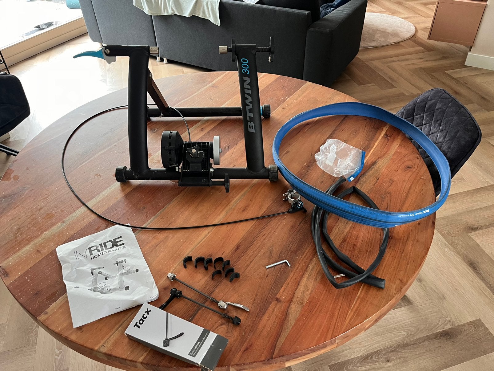 B'Twin 300 hometrainer, Ophalen, Zo goed als nieuw, Overige typen