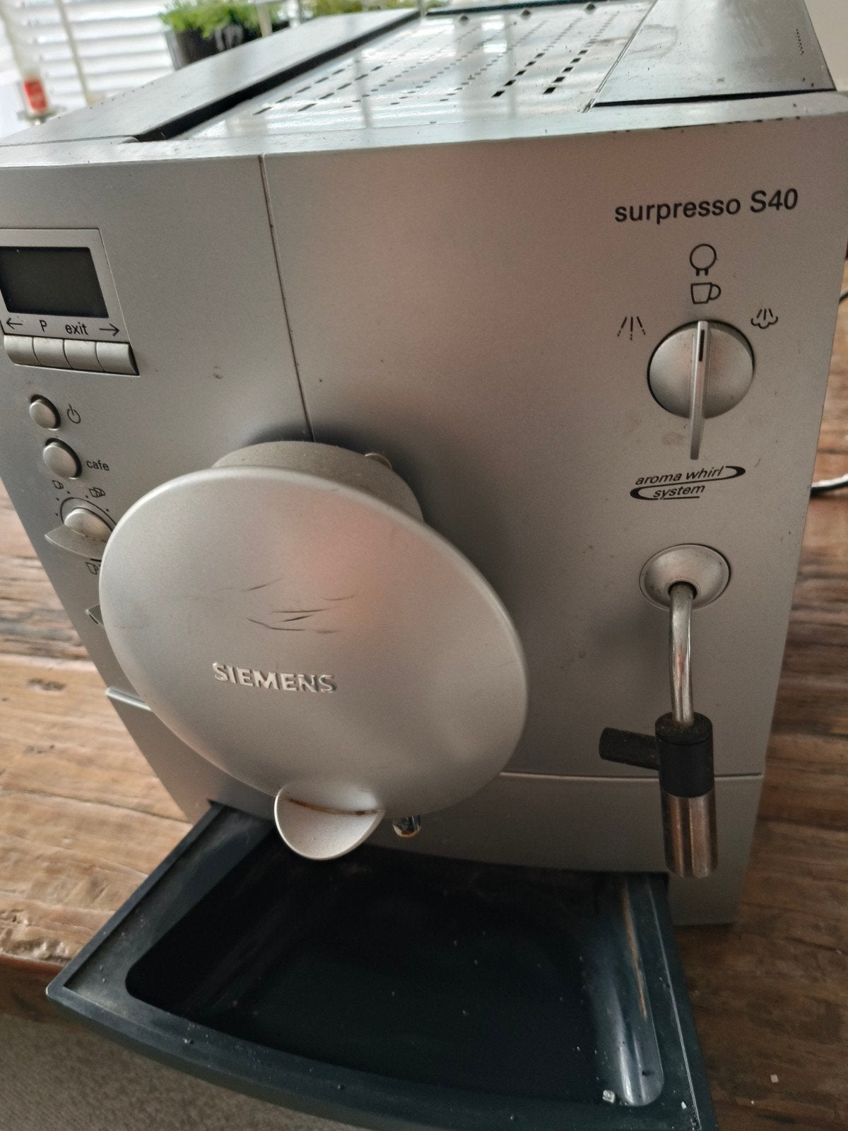 Siemens Surpresso S40 koffiemachine - defect, Witgoed en Apparatuur, Ophalen, Koffiemachine, Koffiebonen, Niet werkend