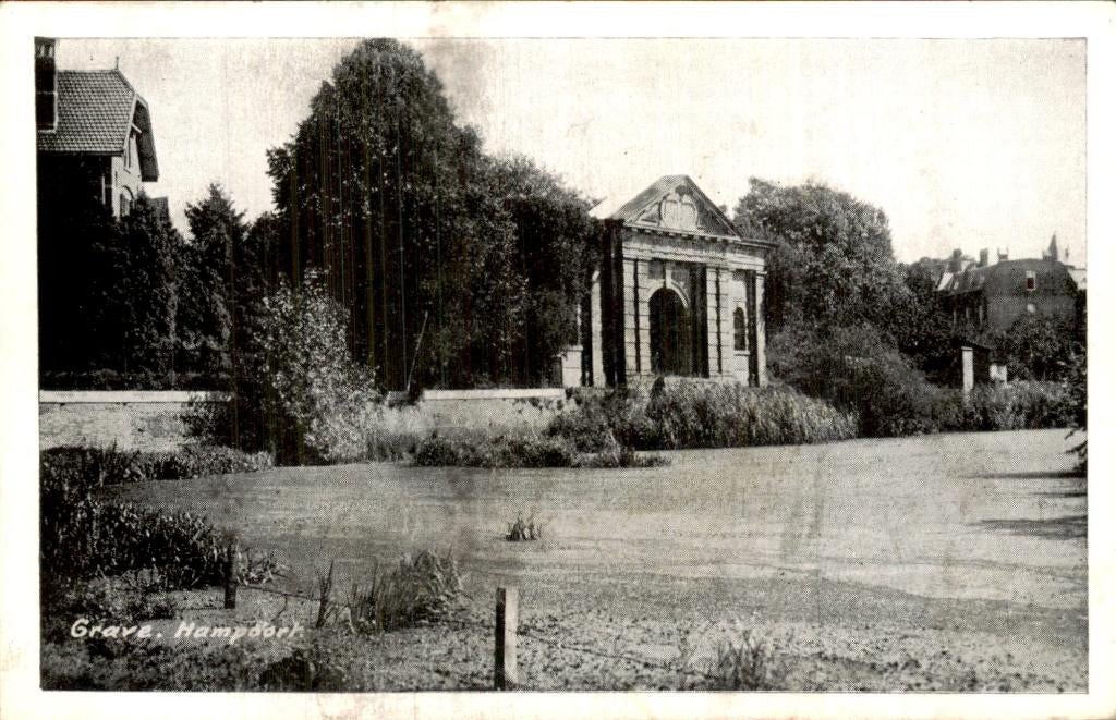 Grave- Hampoort, Ophalen of Verzenden, Voor 1920, Gelopen, Noord-Brabant