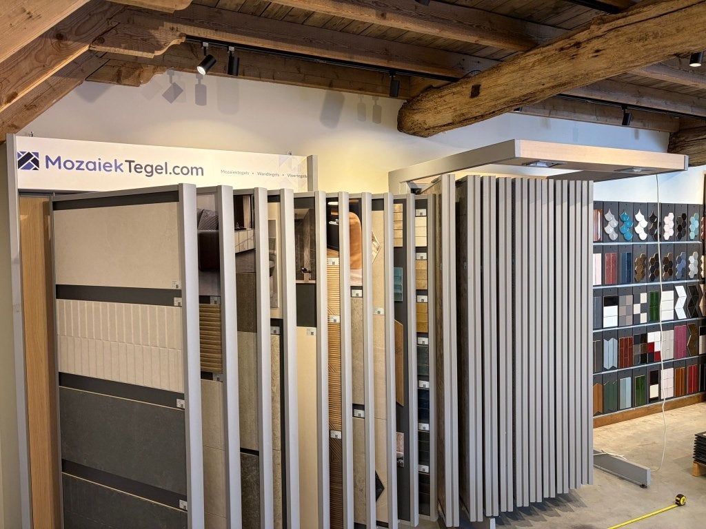 Tegelkasten Voor Tegel Showroom Tegelgroep Nederland, Ophalen, 75 cm of meer, 150 tot 200 cm, Zo goed als nieuw