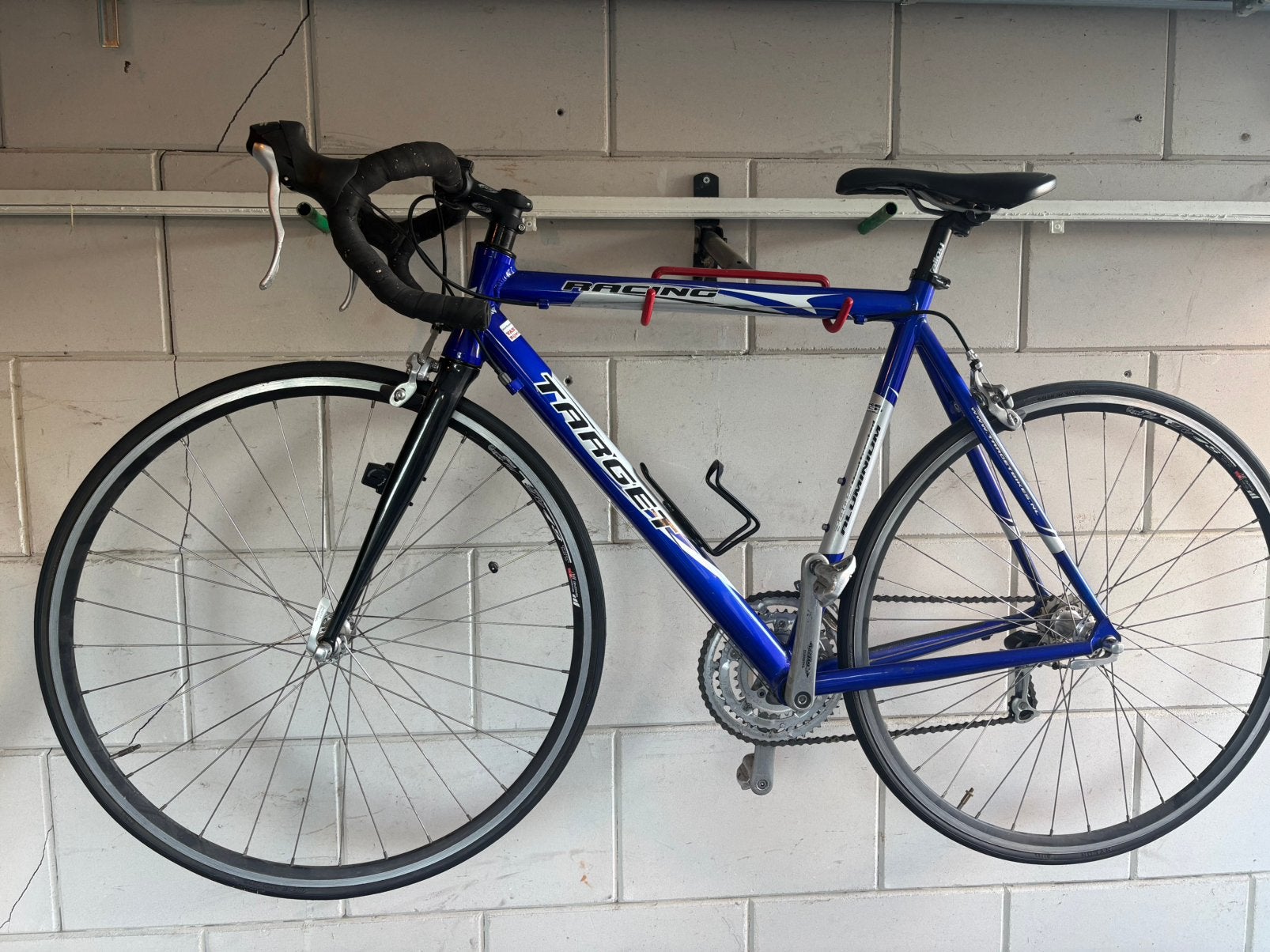 Target racing 7005 aluminium, Fietsen en Brommers, 26 inch, Heren, Aluminium, Zo goed als nieuw