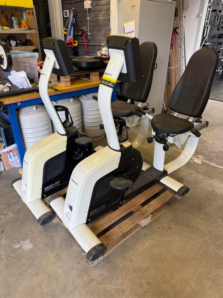 2x Ergo fit 4000 recumbent, Sport en Fitness, Fitnessapparatuur, Ophalen, Info@fitnessapparatuur.nl, Zo goed als nieuw, Ambachtsweg 20A Huizen