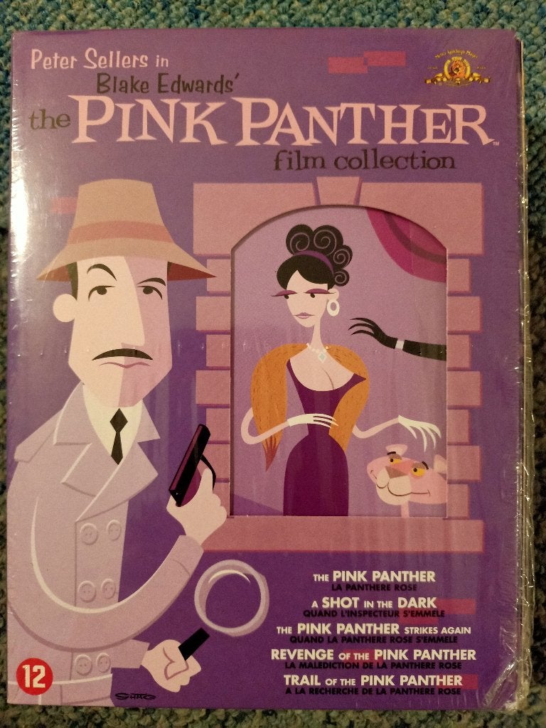 The Pink Panther Box - Peter Sellers - Inspector Clouseau, Alle leeftijden, Ophalen of Verzenden, Zo goed als nieuw, Actiekomedie