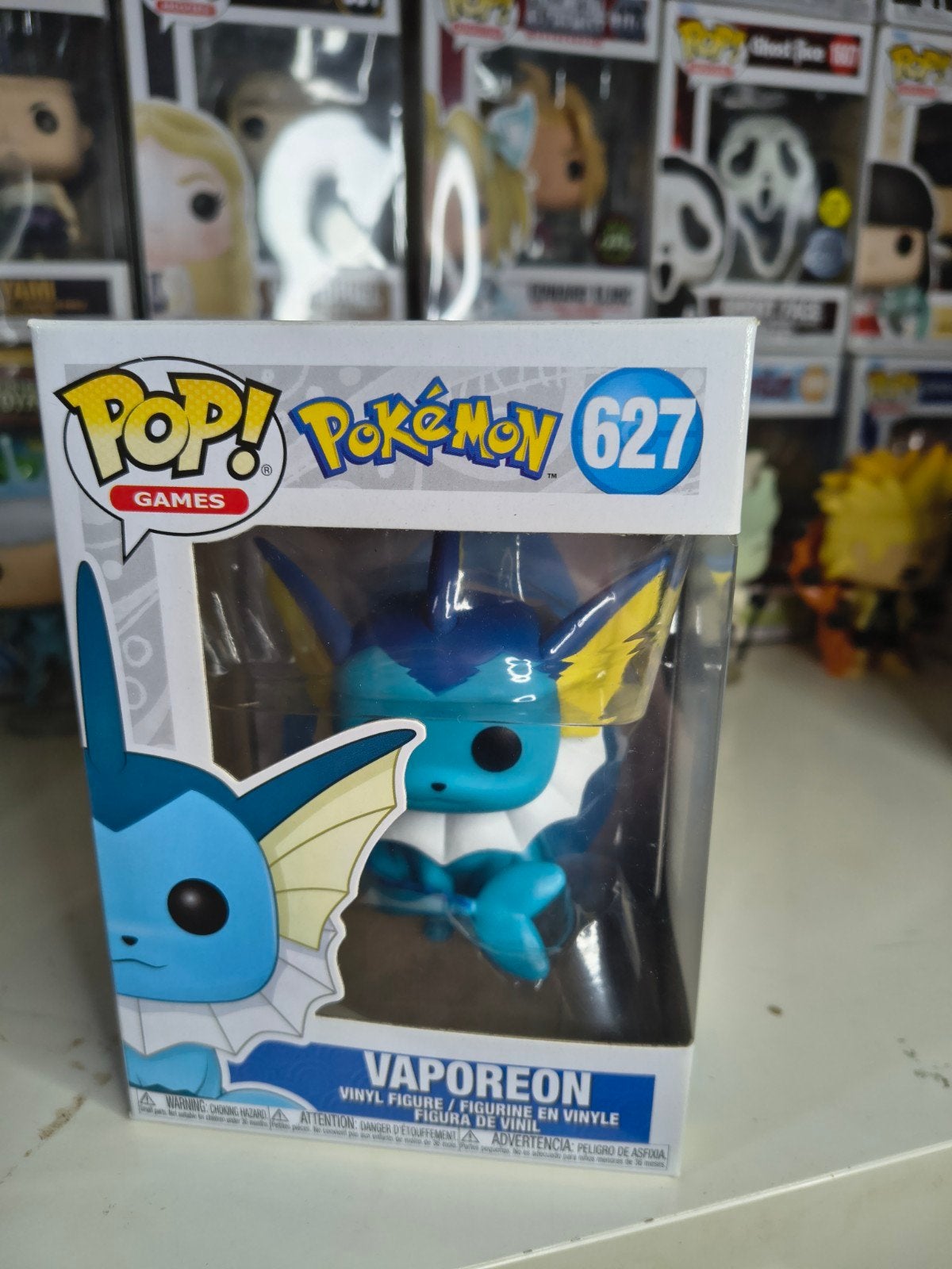 Funko Pop! Games Pokémon Vaporeon #627, Ophalen of Verzenden