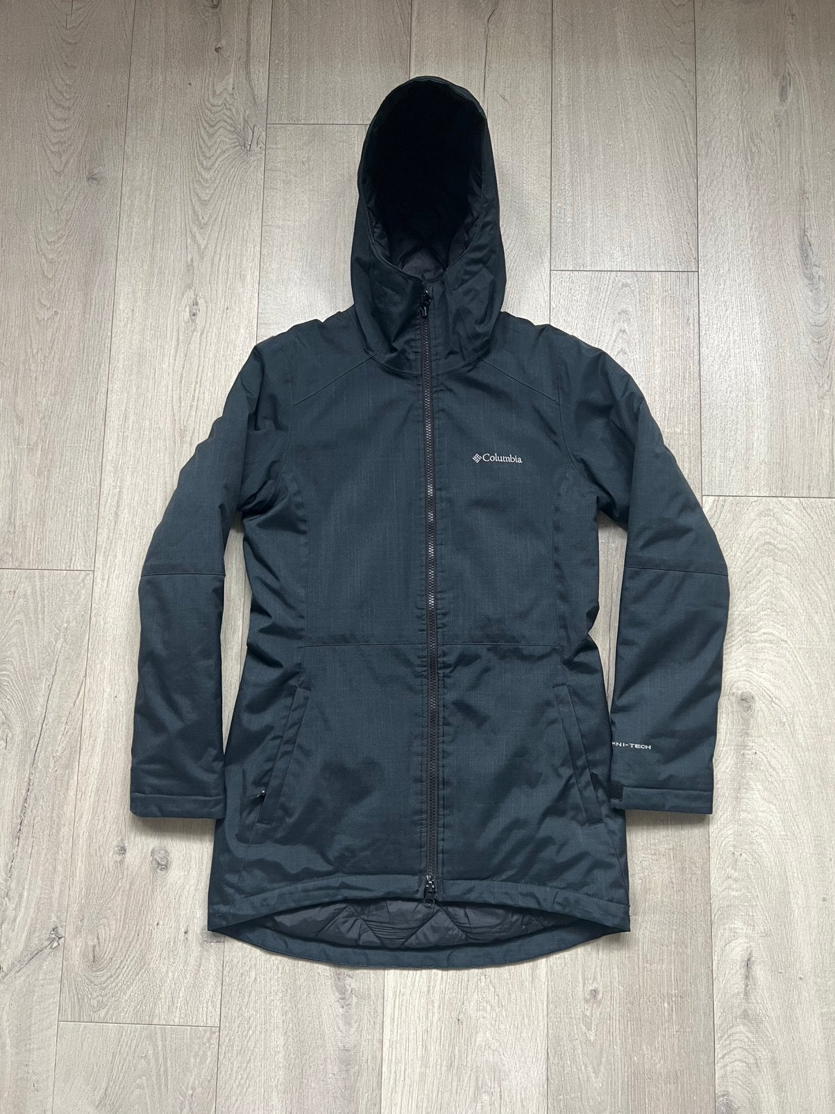 Columbia Omni-Tech Winterjas Dames - Maat XS, Verzenden, Zo goed als nieuw, Maat 36 (S), Blauw