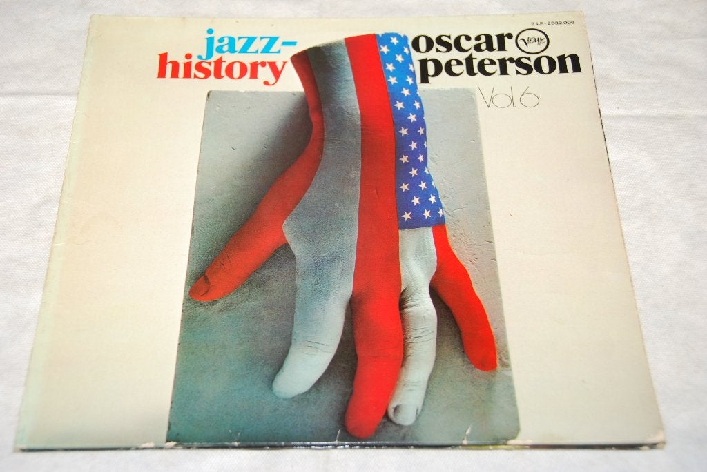 Oscar Peterson – Jazz History Vol. 6 LP Vinyl, Cd's en Dvd's, Vinyl | Jazz en Blues, Ophalen of Verzenden, Gebruikt