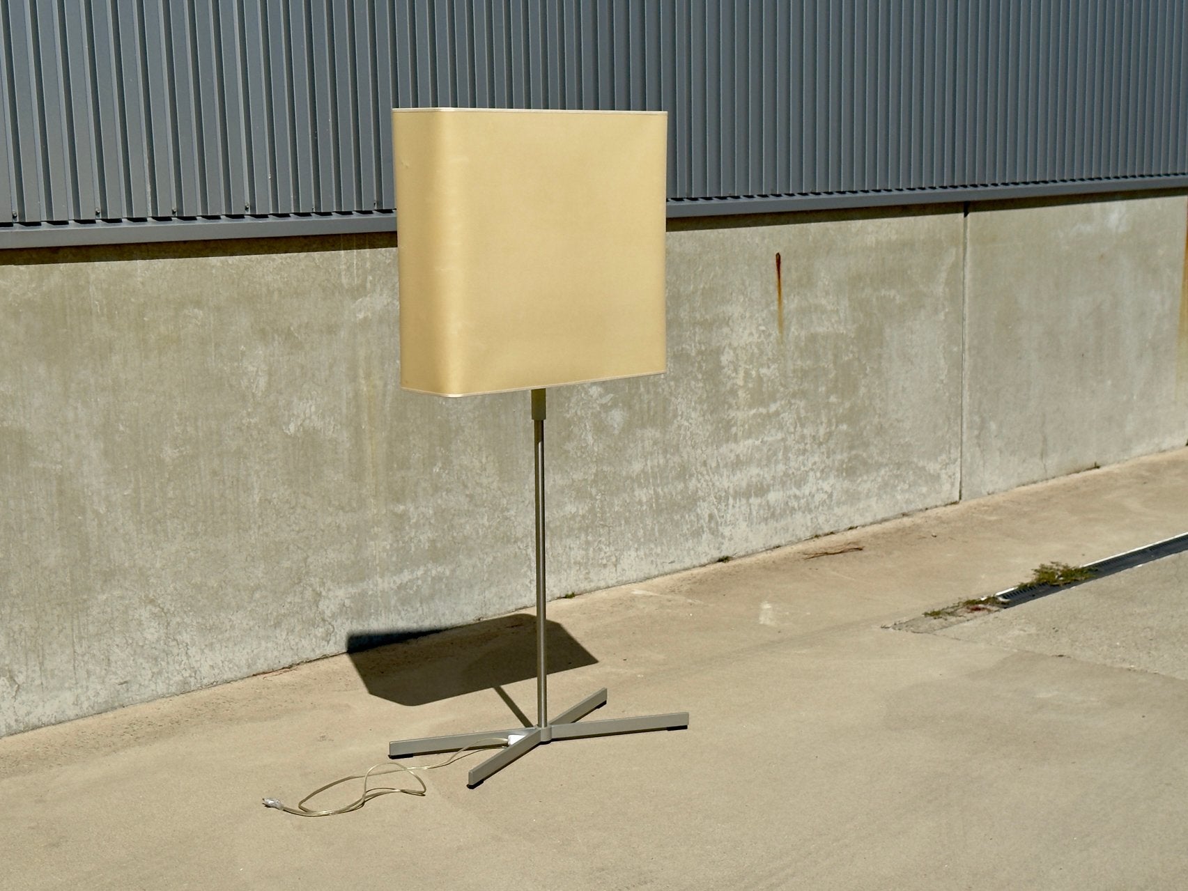 Palluco Bank vloerlamp design Tamborini Italië, B&B Italia Minotti Cappelini Vitra Cassina Moooi Flos Flexform, E14 (klein), Ophalen of Verzenden