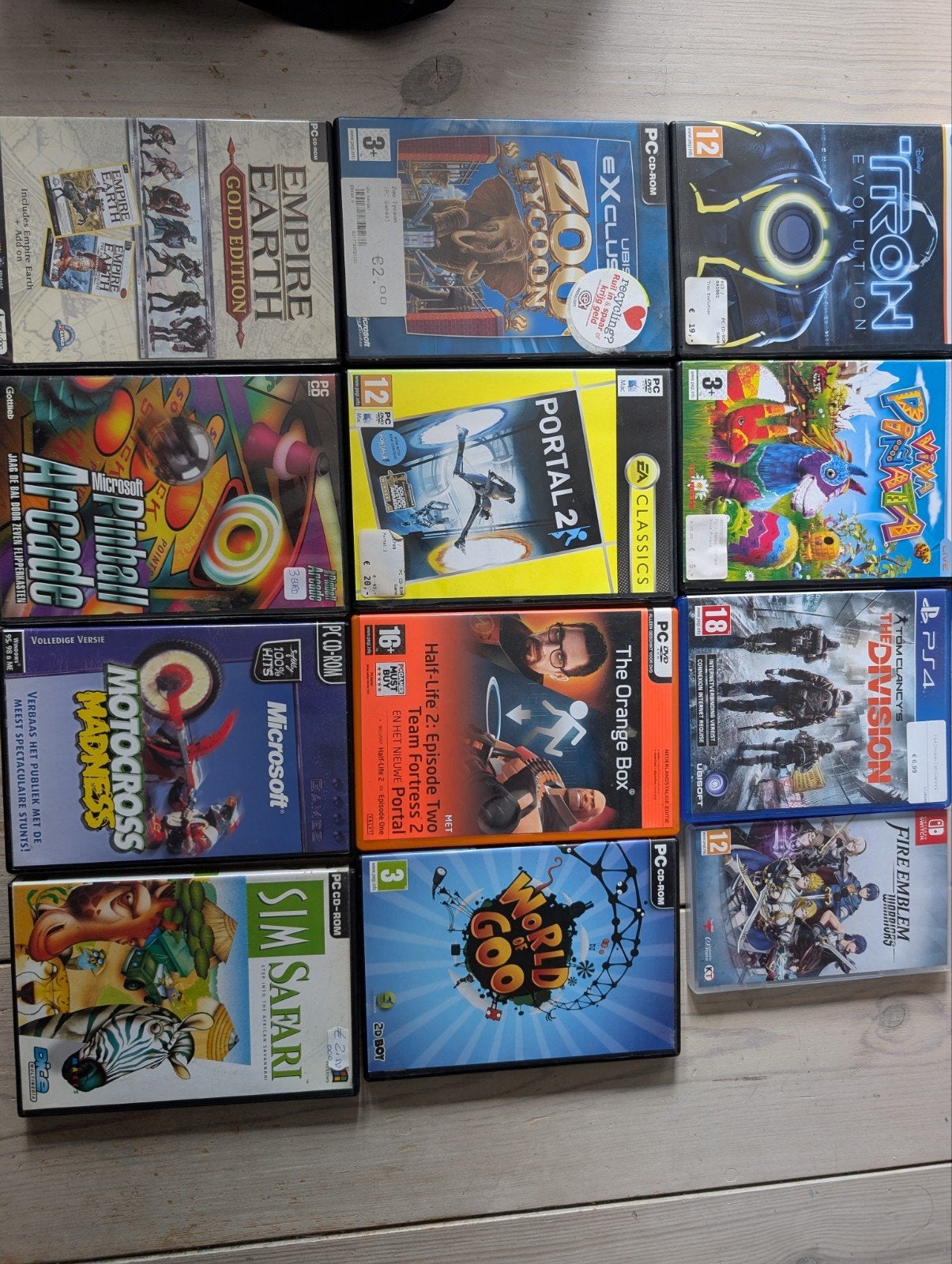 22 games ALLES VOOR €20 diverse playstation en pc games, Overige genres, 1 speler, Ophalen of Verzenden, Zo goed als nieuw