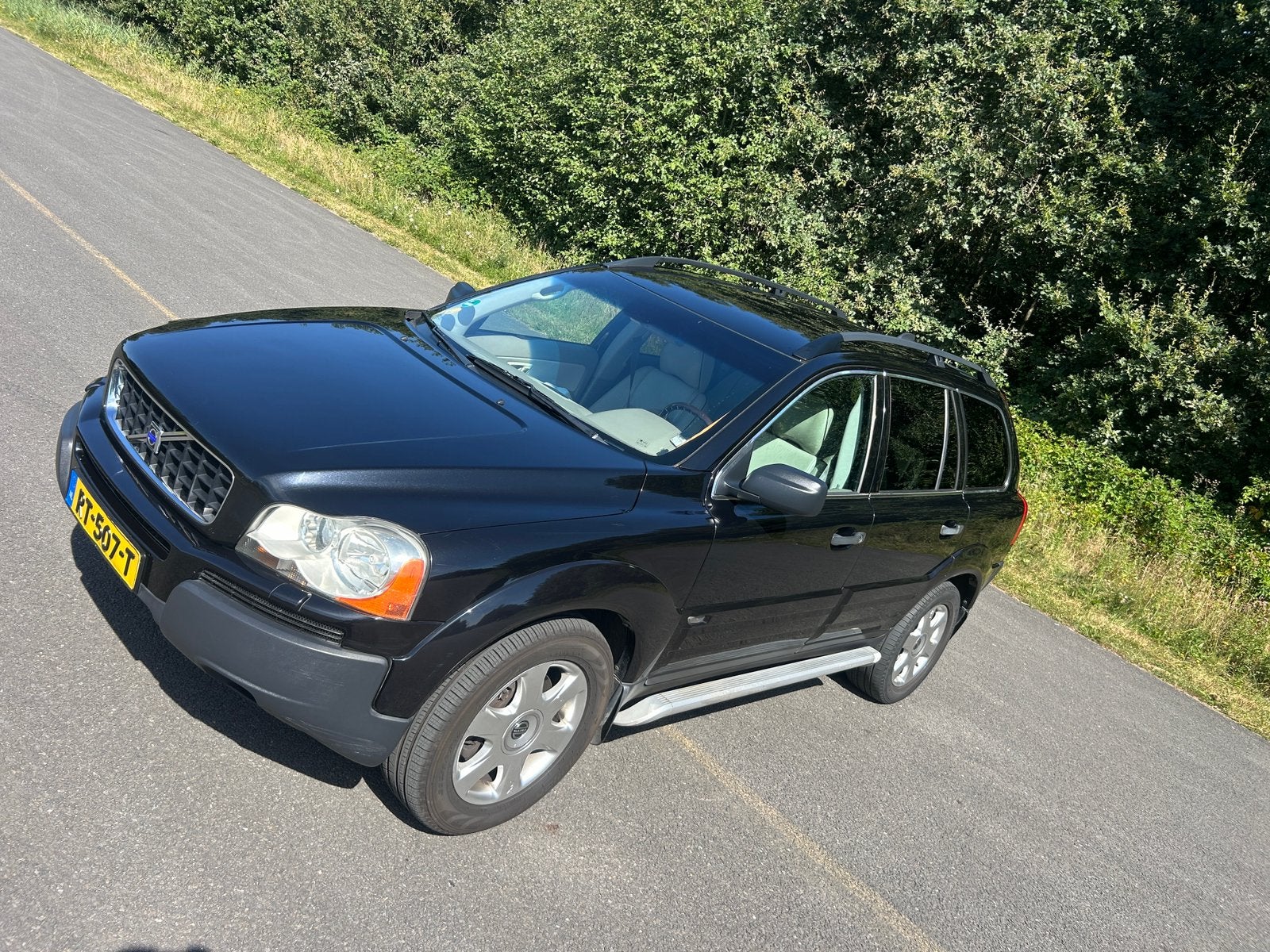 Volvo XC90 Automaat volledig gereviseerd Youngtimer 7-zits, Auto's, Stoelverwarming, Beige, 138 €/maand, 7 stoelen