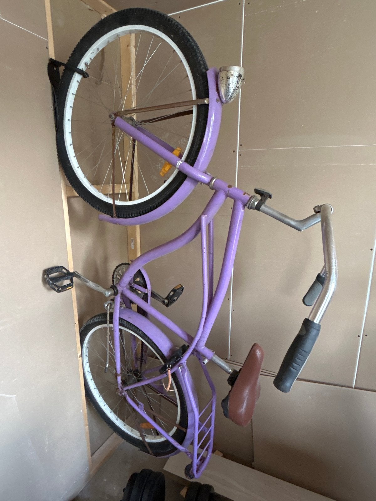 Milka fiets - Paars - Opknapper, Ophalen, Gebruikt, Terugtraprem, Cruiser