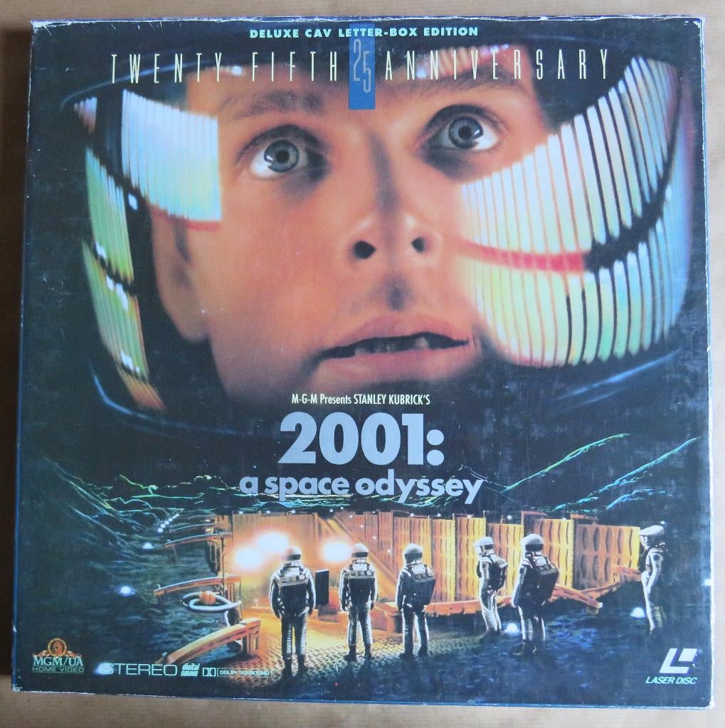 2001: A Space Odyssey: 25th Anniversary laserdisc boxset, Gebruikt, Alle leeftijden, Boxset, Ophalen of Verzenden