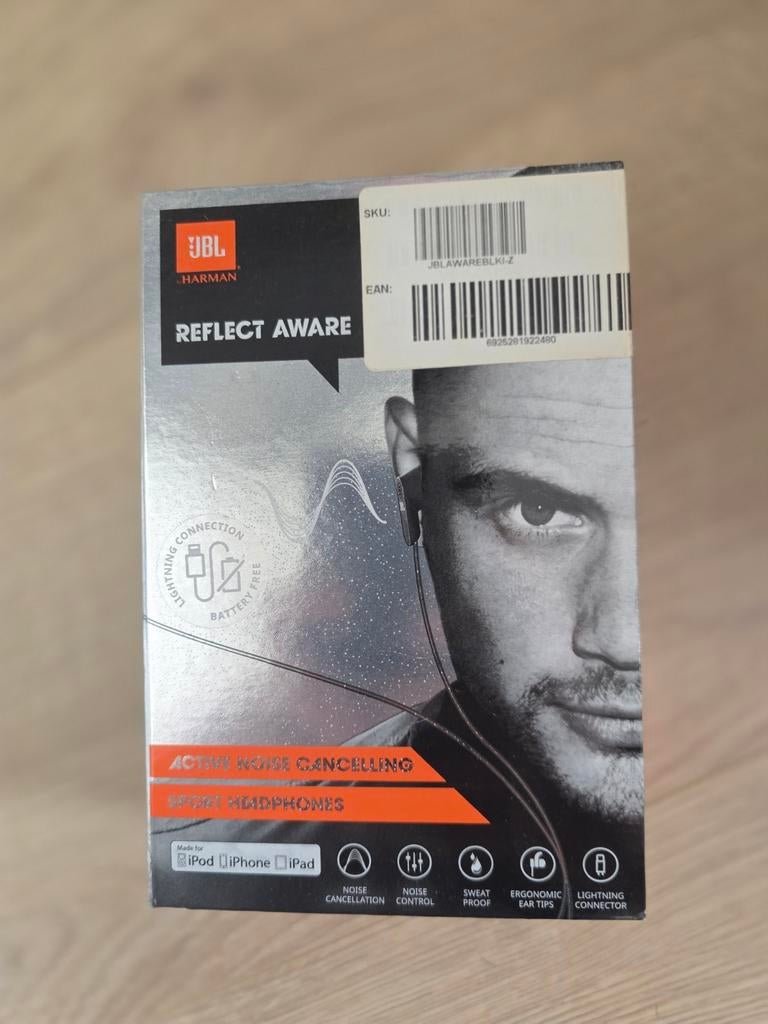 JBL Reflect Aware - Zo goed als nieuw in doos, Ophalen of Verzenden, Zo goed als nieuw, Overige merken