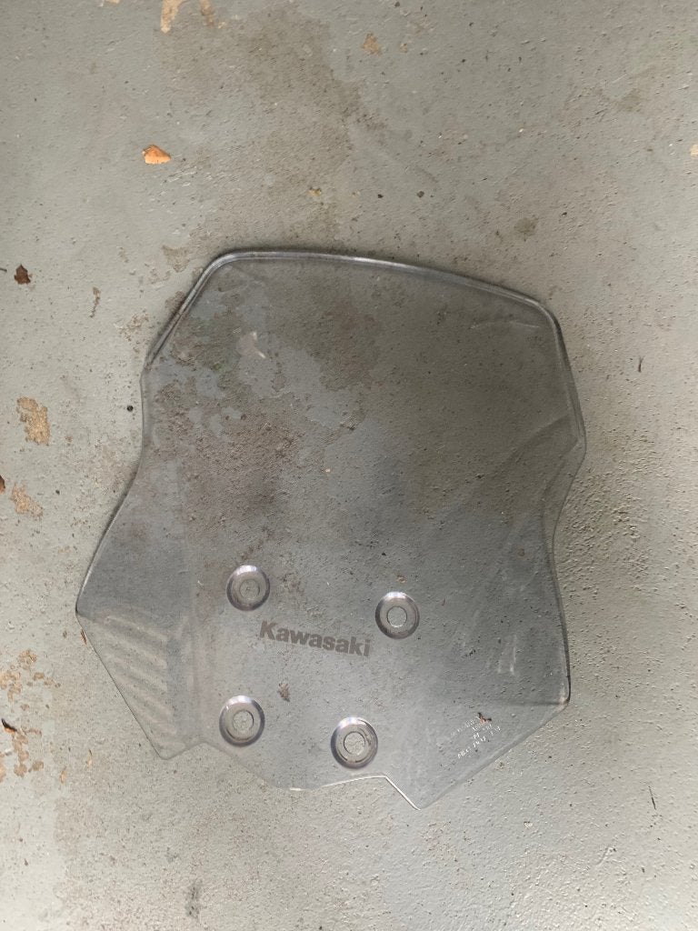 Windscherm kawasaki versys 300, Motoren, Ophalen of Verzenden, Gebruikt