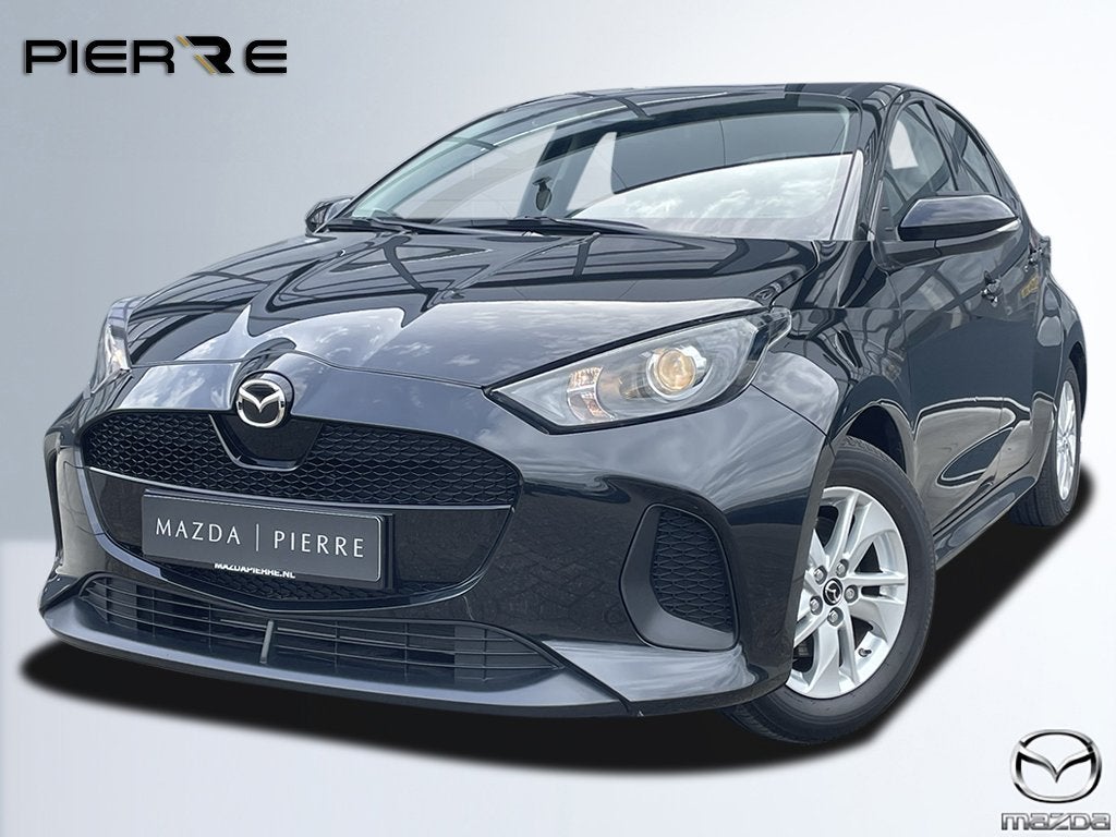 Mazda 2 Hybrid 1.5 Centre-line AUTOMAAT APPLE CARPLAY / ANDR, Dealer onderhouden, Gebruikt, Zwart, Bedrijf