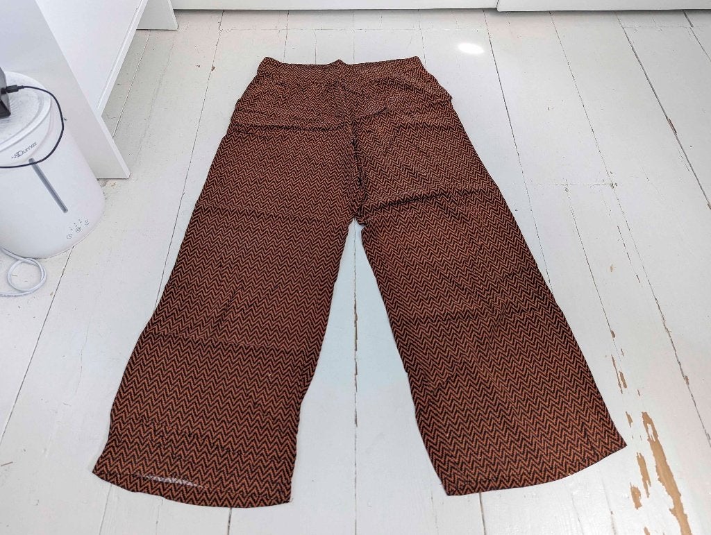 Broek met print van Zero, Maat 38/40 (M), Zero, Oranje, Ophalen of Verzenden