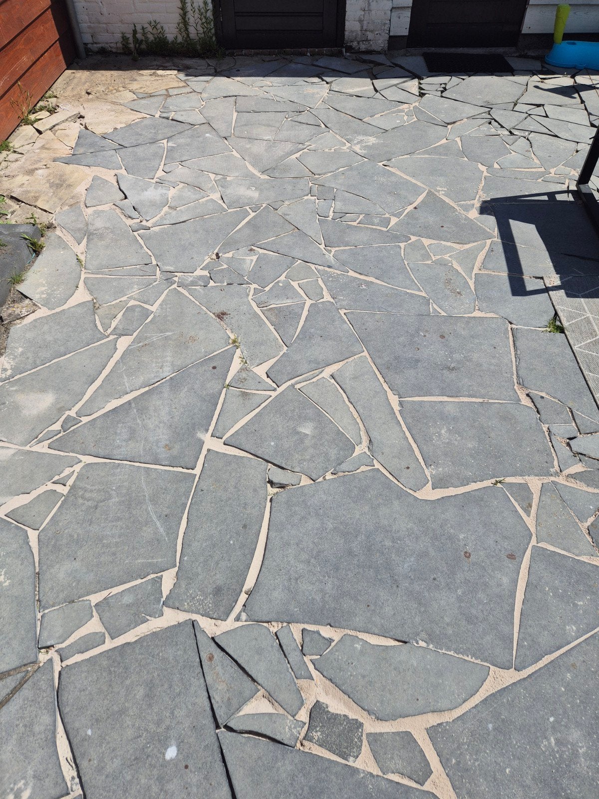 Flagstone tegels voor tuin of terras +- 33 m2, Ophalen, Overige materialen, Gebruikt, Overige typen