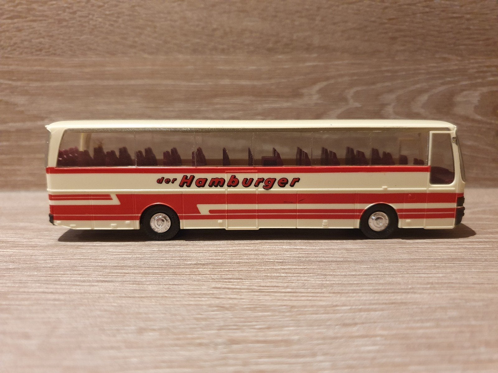 Herpa Setra S215HD Der Hamburger bus 1:87, Ophalen of Verzenden, Gebruikt, Bus of Vrachtwagen, Herpa