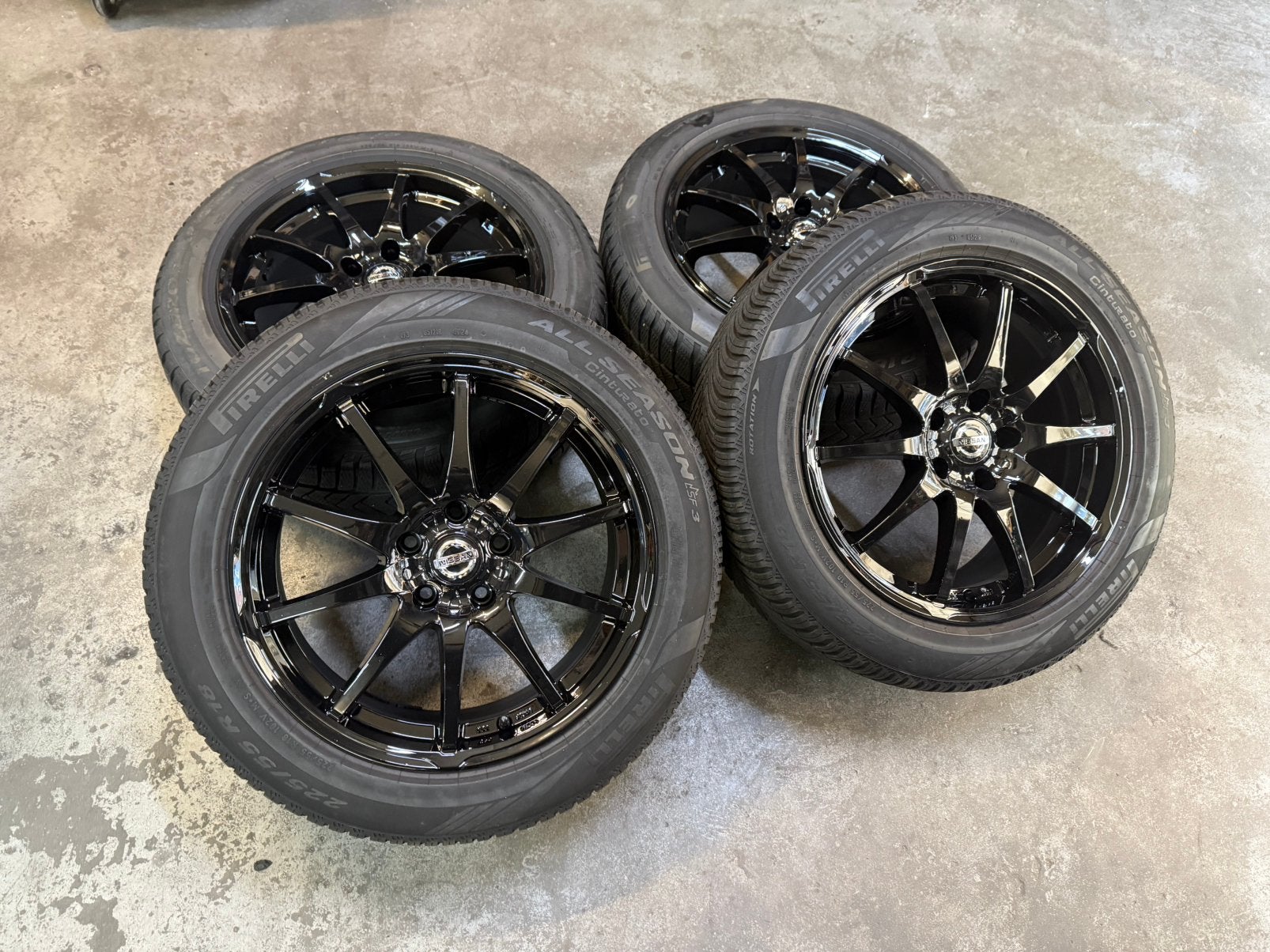✅ 18 inch Nissan Qashqai Juke XTrail velgen 5x114.3 J10, 18 inch, Gebruikt, Banden en Velgen, 235 mm